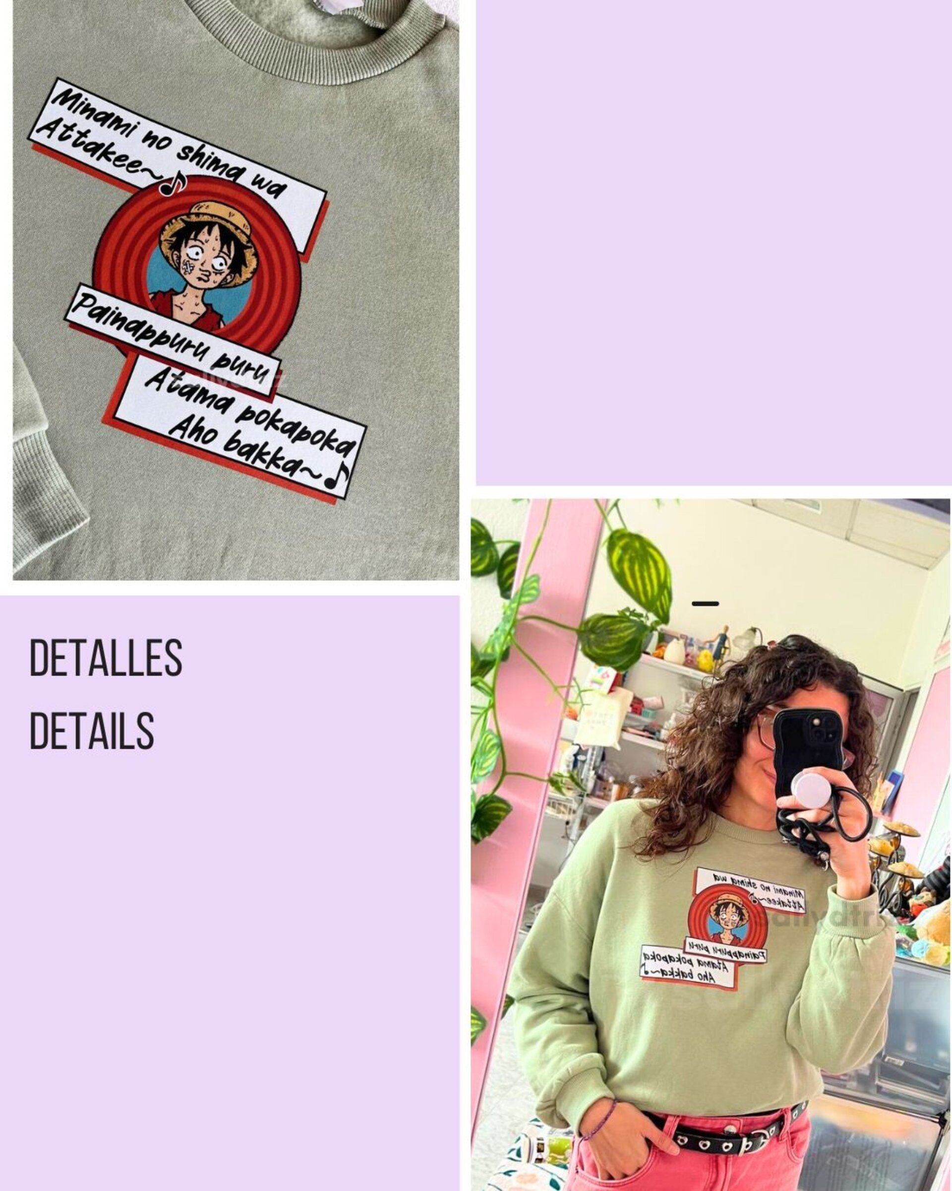 Luffy sudaderas varios colores/ sweatshirts - 2