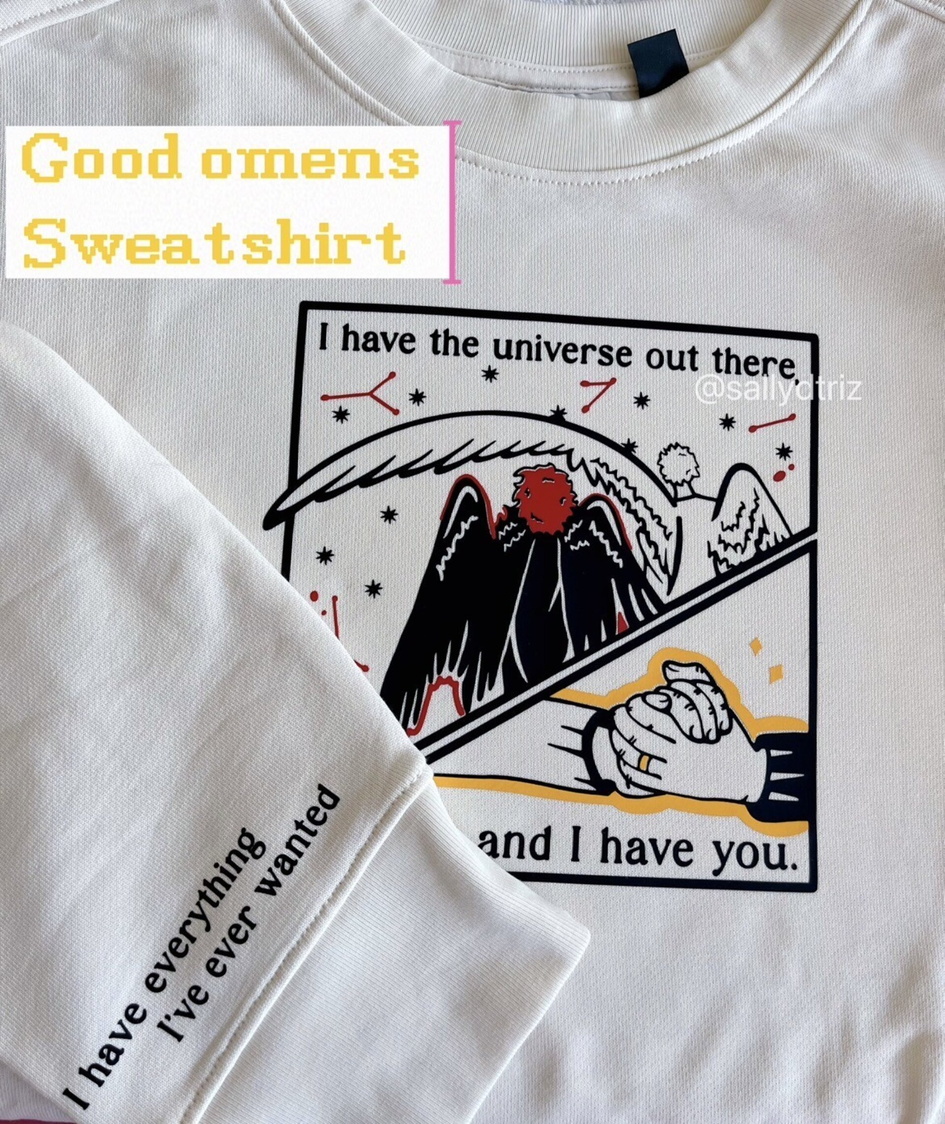 Good Omens sudadera / sweatshirt - 7
