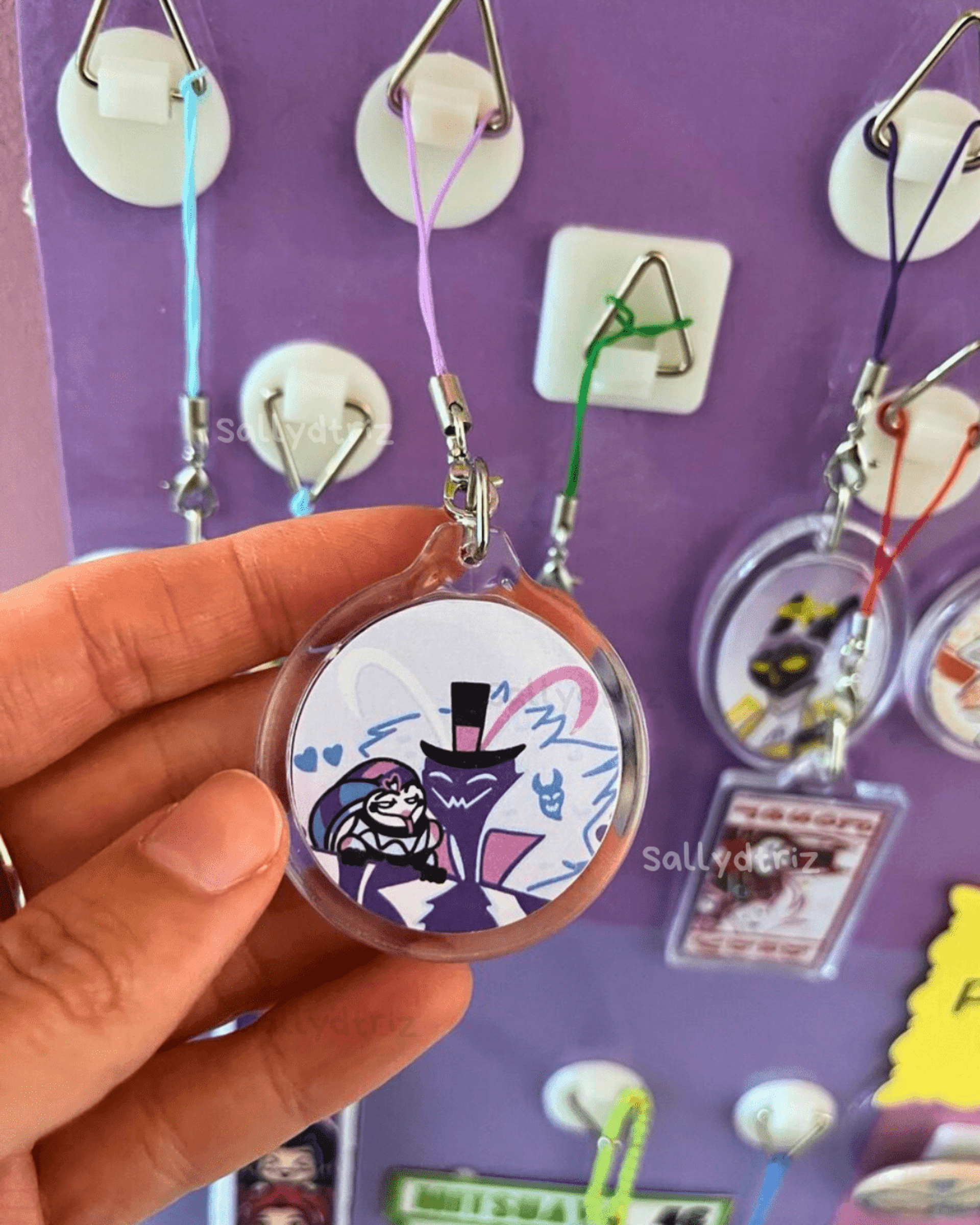 Laveros Helluva Boss y Hazbin Hotel- Keychains - 2